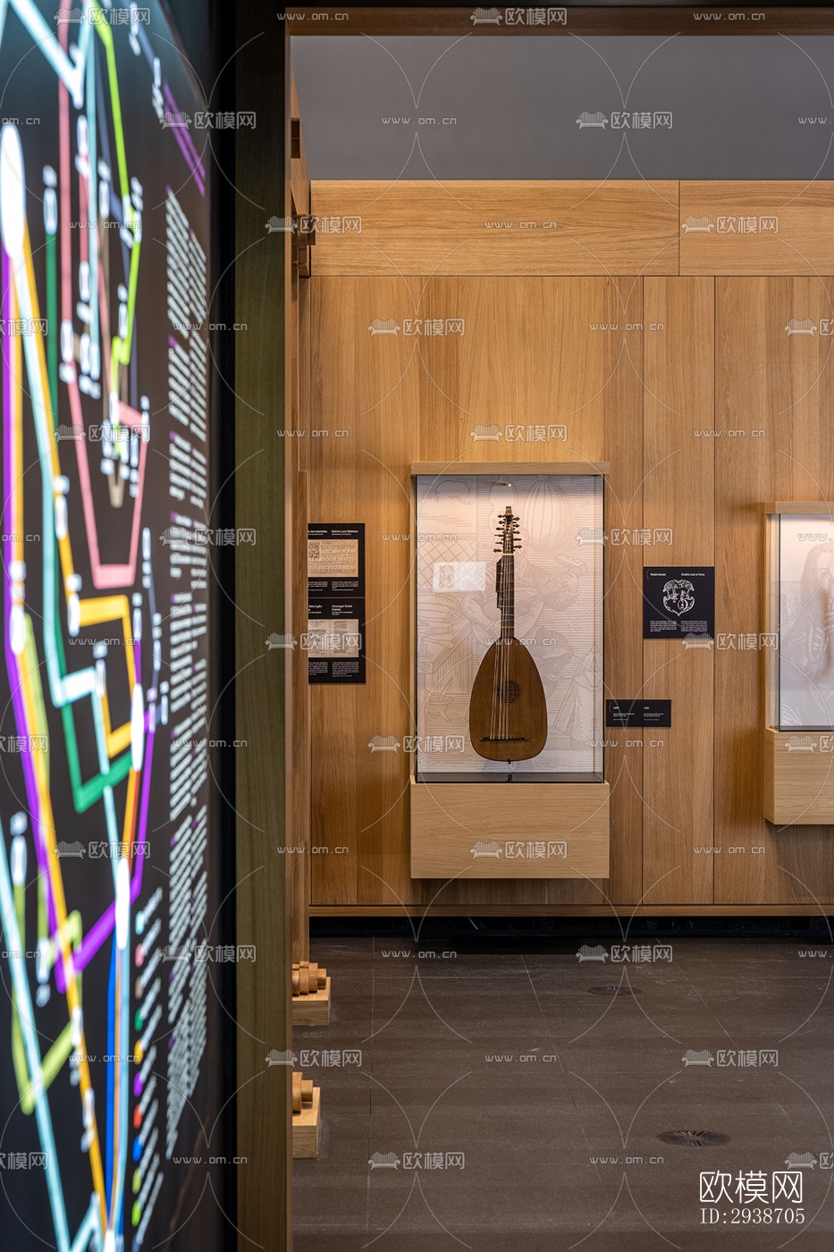 现代展览展厅效果图下载（渲染图8）