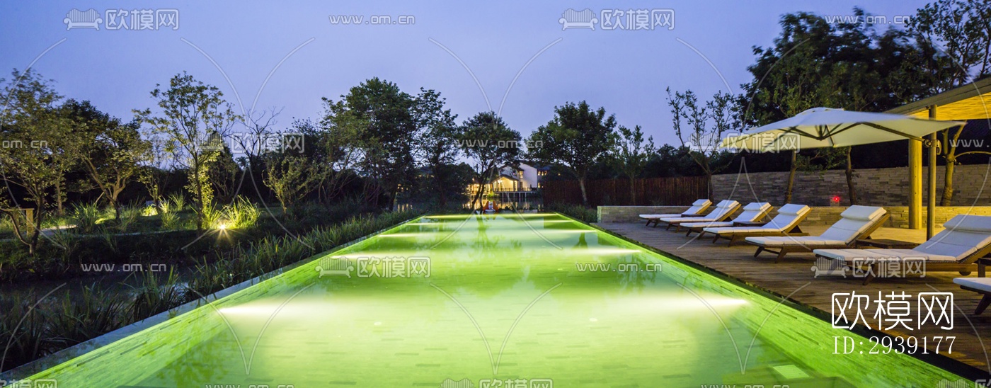 北欧酒店民宿效果图下载（渲染图11）