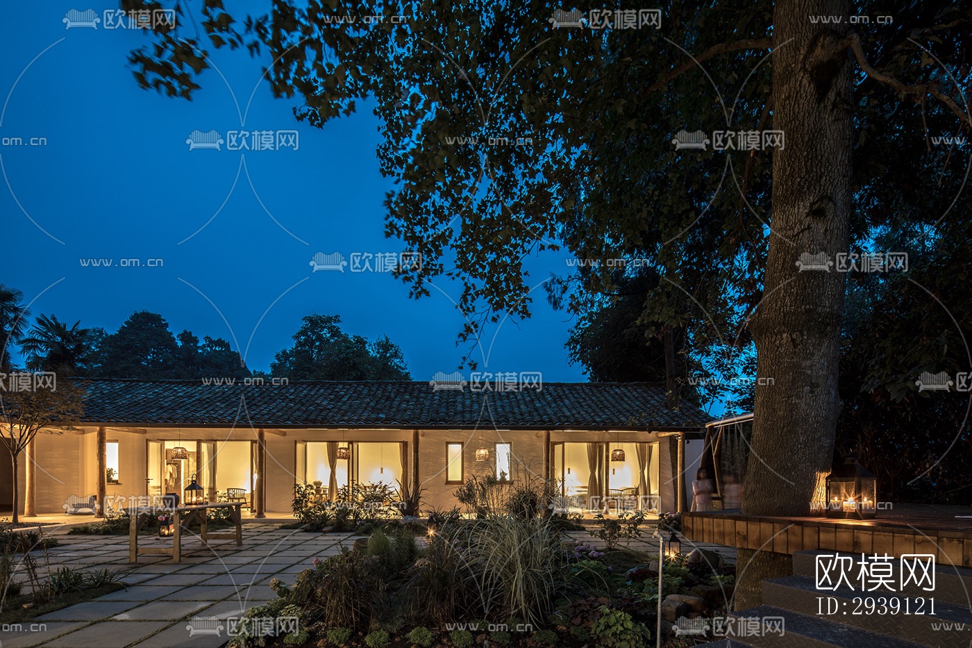 北欧酒店民宿效果图下载（渲染图6）