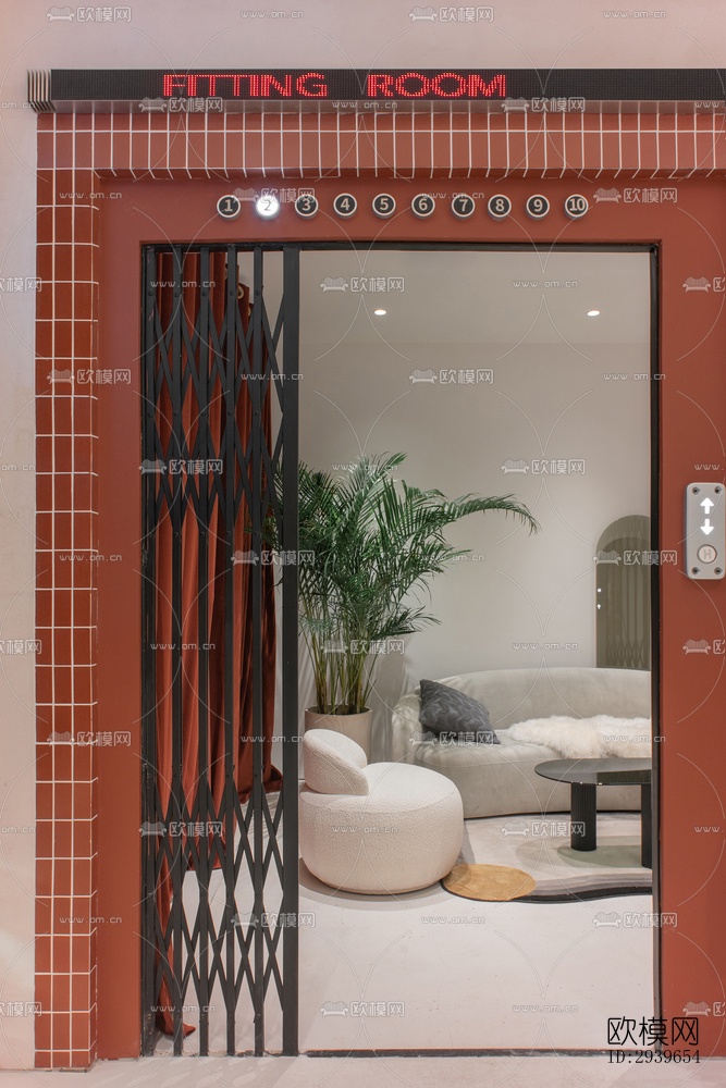 现代零售店铺效果图下载（渲染图3）