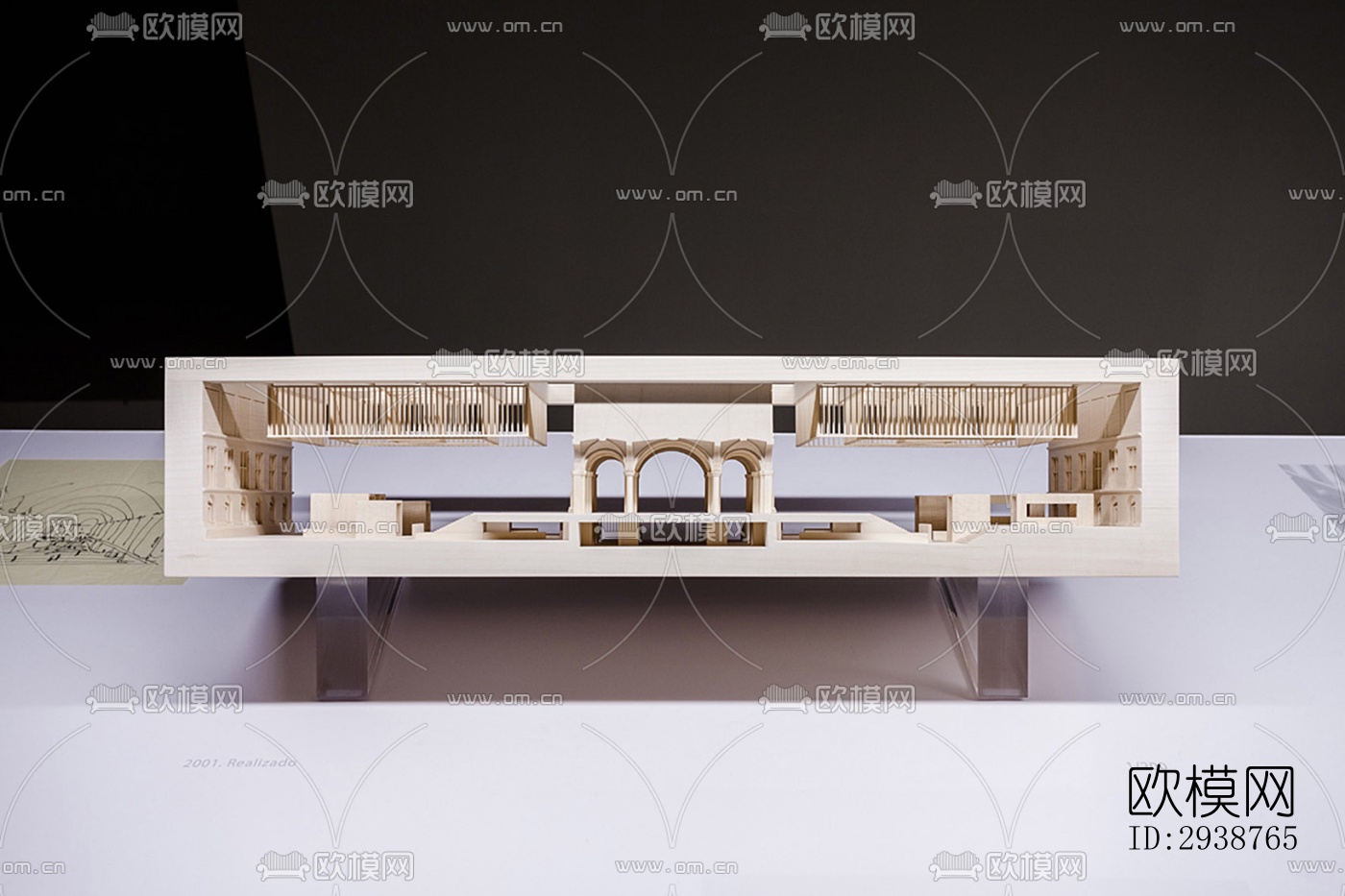 现代展览展厅效果图下载（渲染图16）