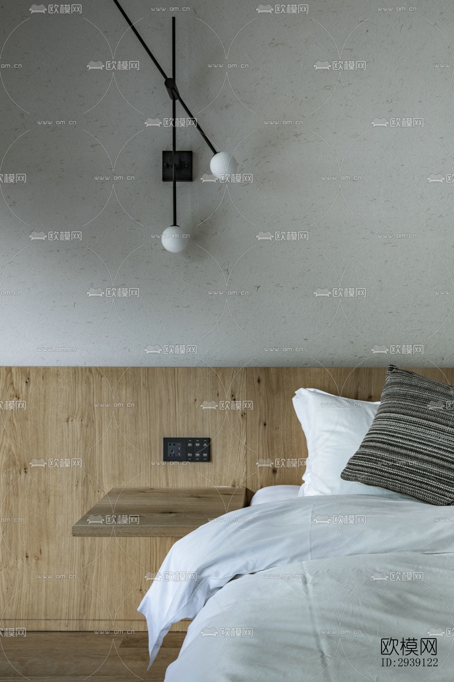 北欧酒店民宿效果图下载（渲染图1）