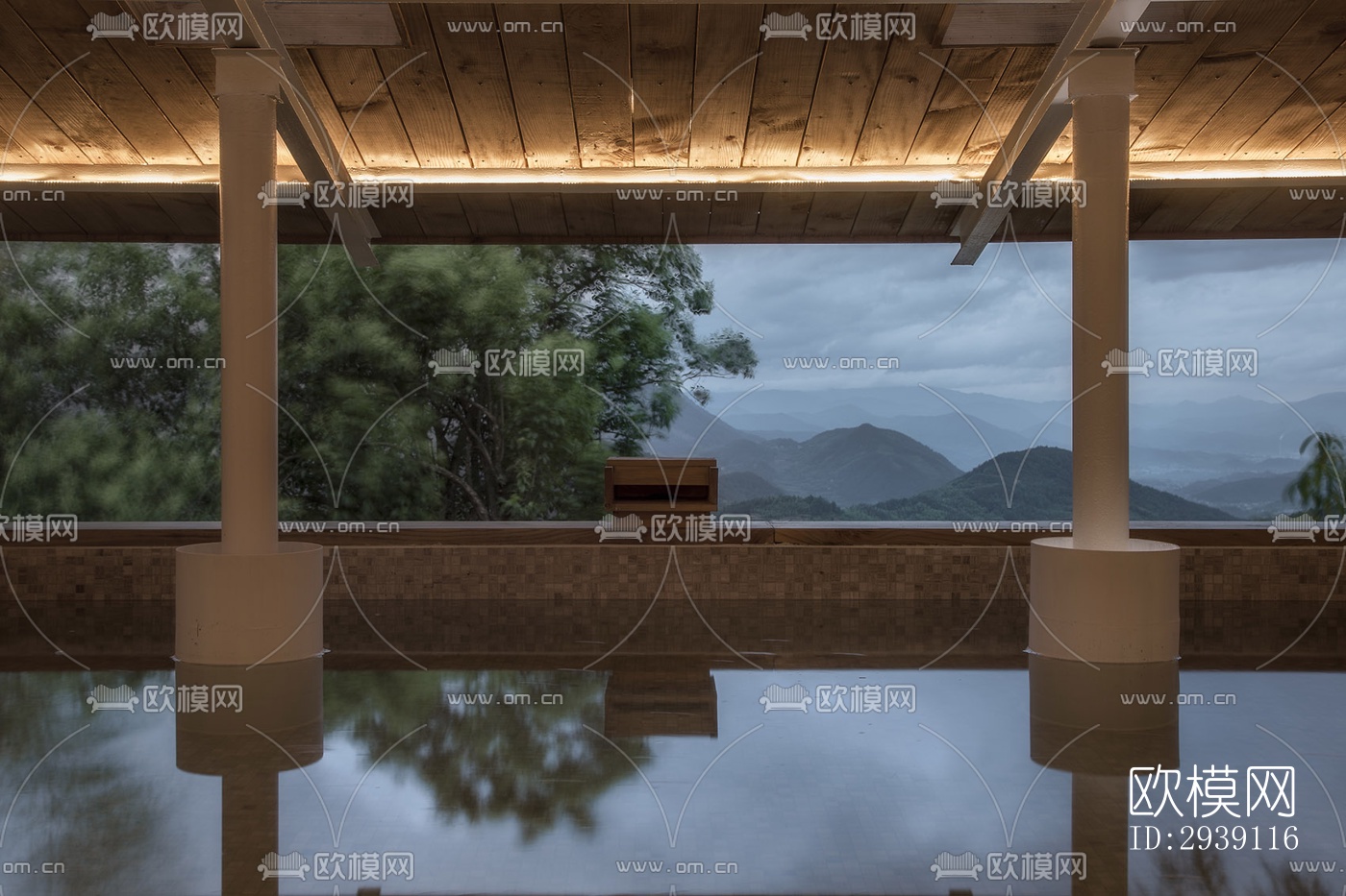 北欧酒店民宿效果图下载（渲染图18）