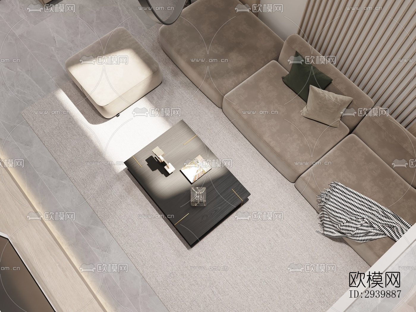 现代别墅效果图下载（渲染图2）