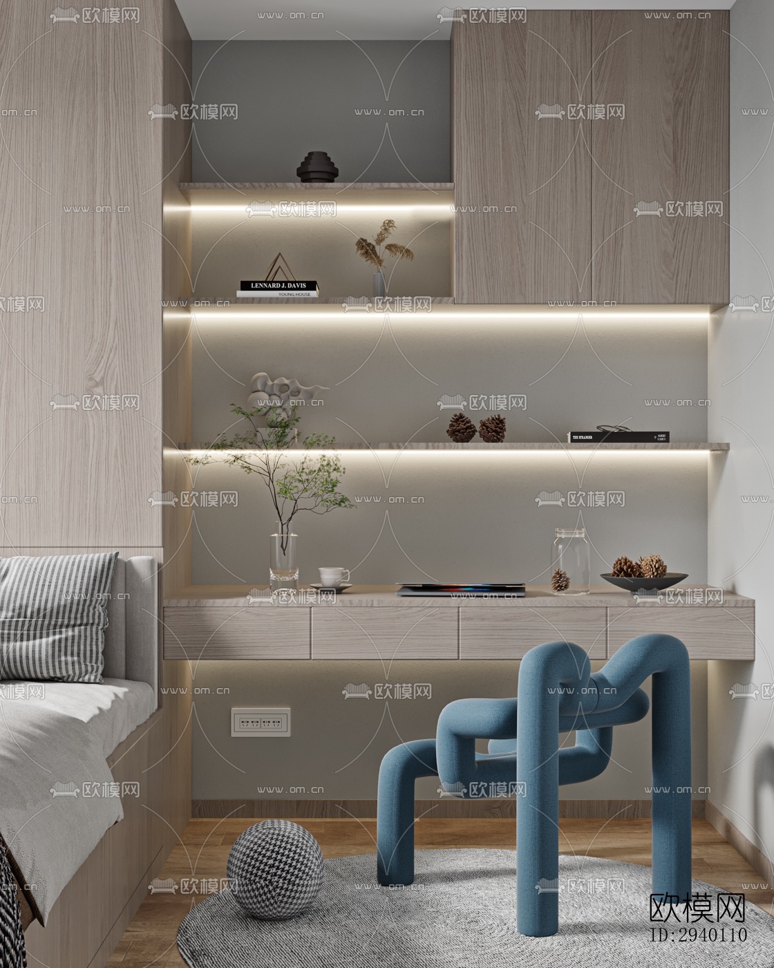 北欧平层效果图下载（渲染图3）