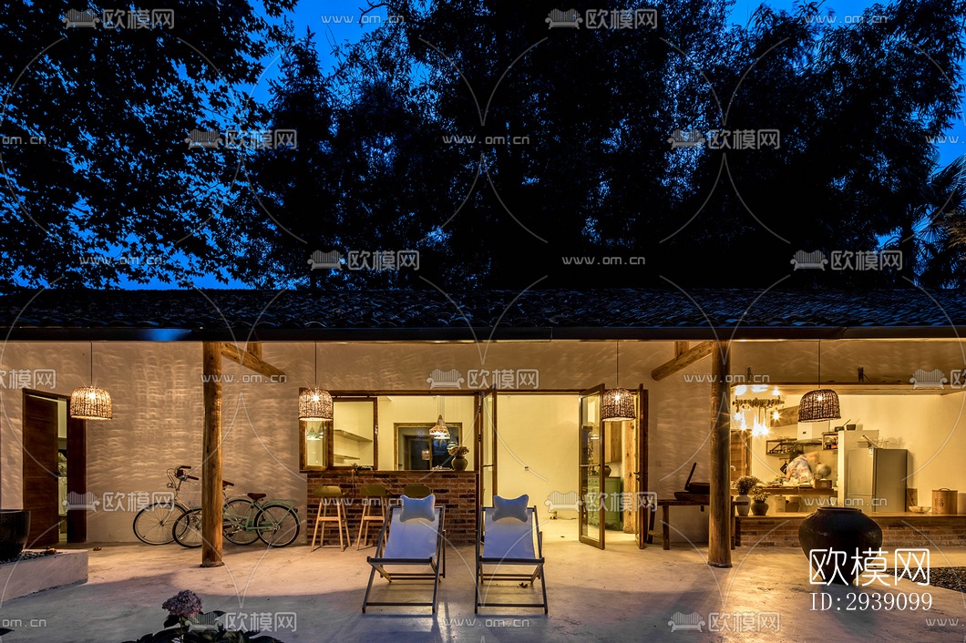 北欧酒店民宿效果图下载（渲染图15）