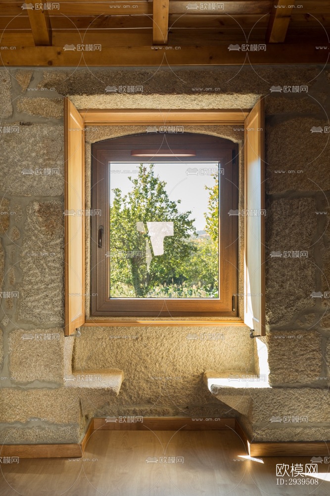 现代酒店民宿效果图下载（渲染图13）