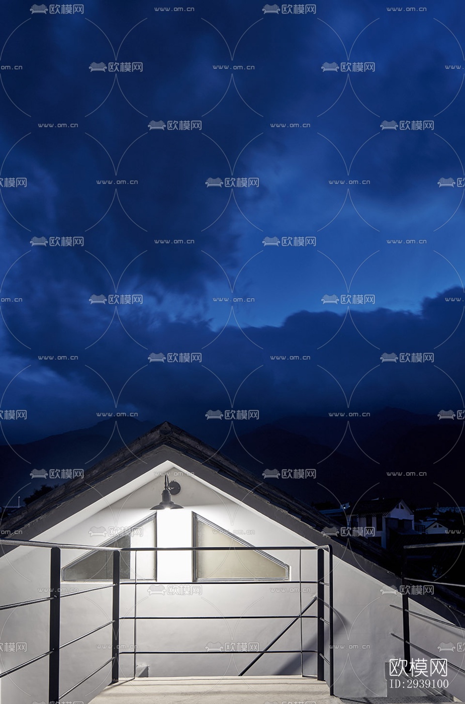 北欧酒店民宿效果图下载（渲染图20）