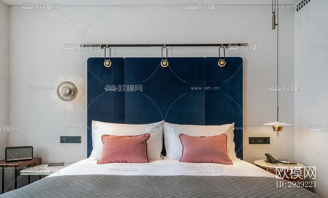 后现代酒店民宿效果图下载（渲染图12）