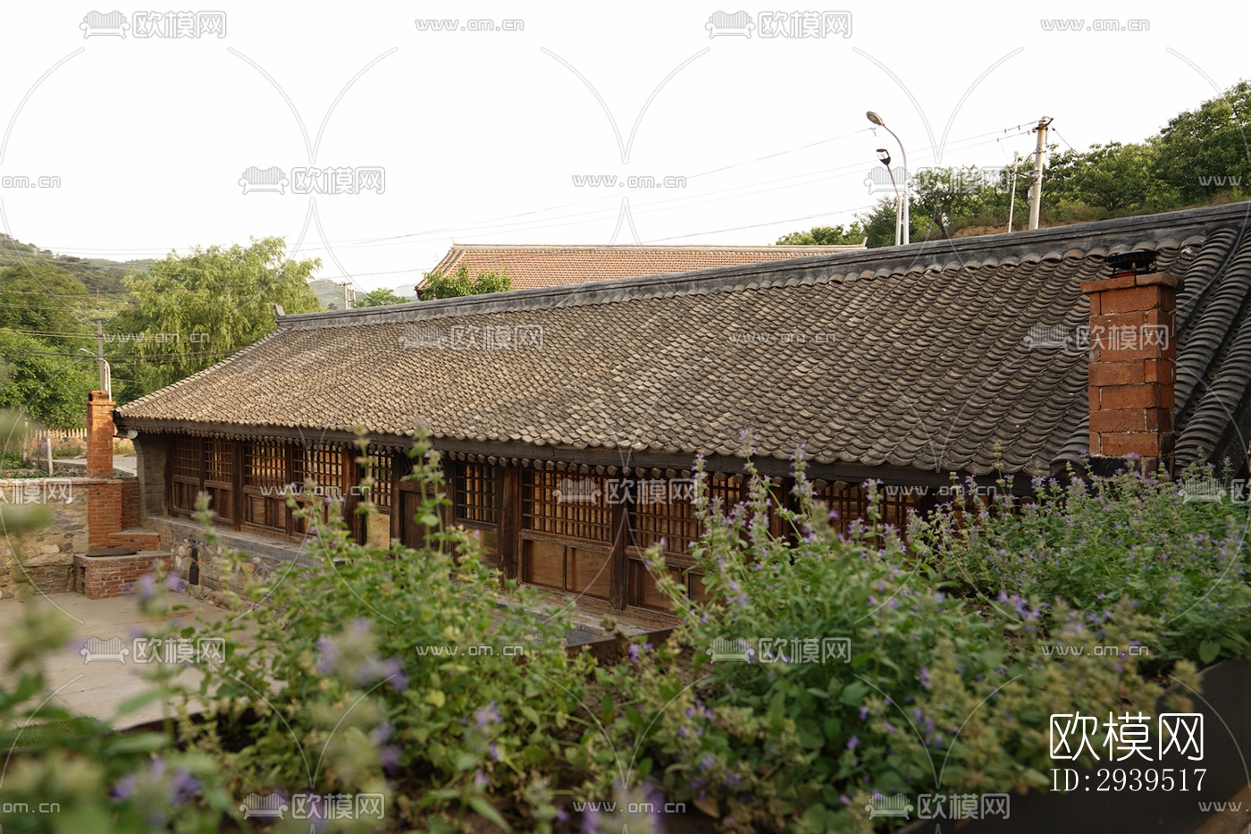 现代酒店民宿效果图下载（渲染图3）