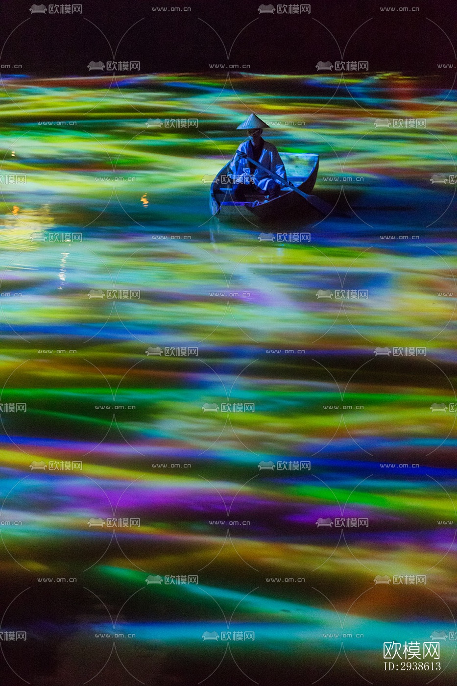 日式展览展厅效果图下载（渲染图11）