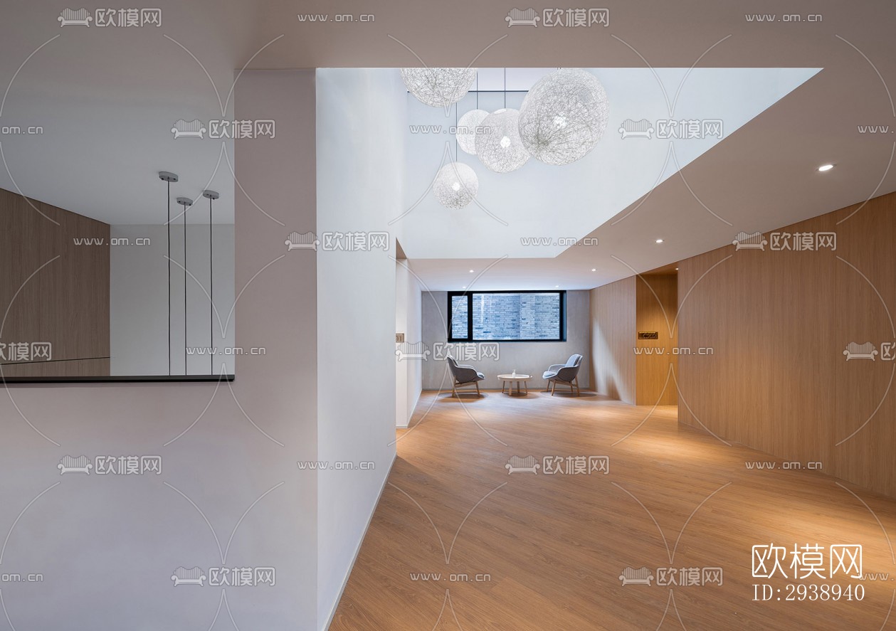 中式酒店民宿效果图下载（渲染图18）