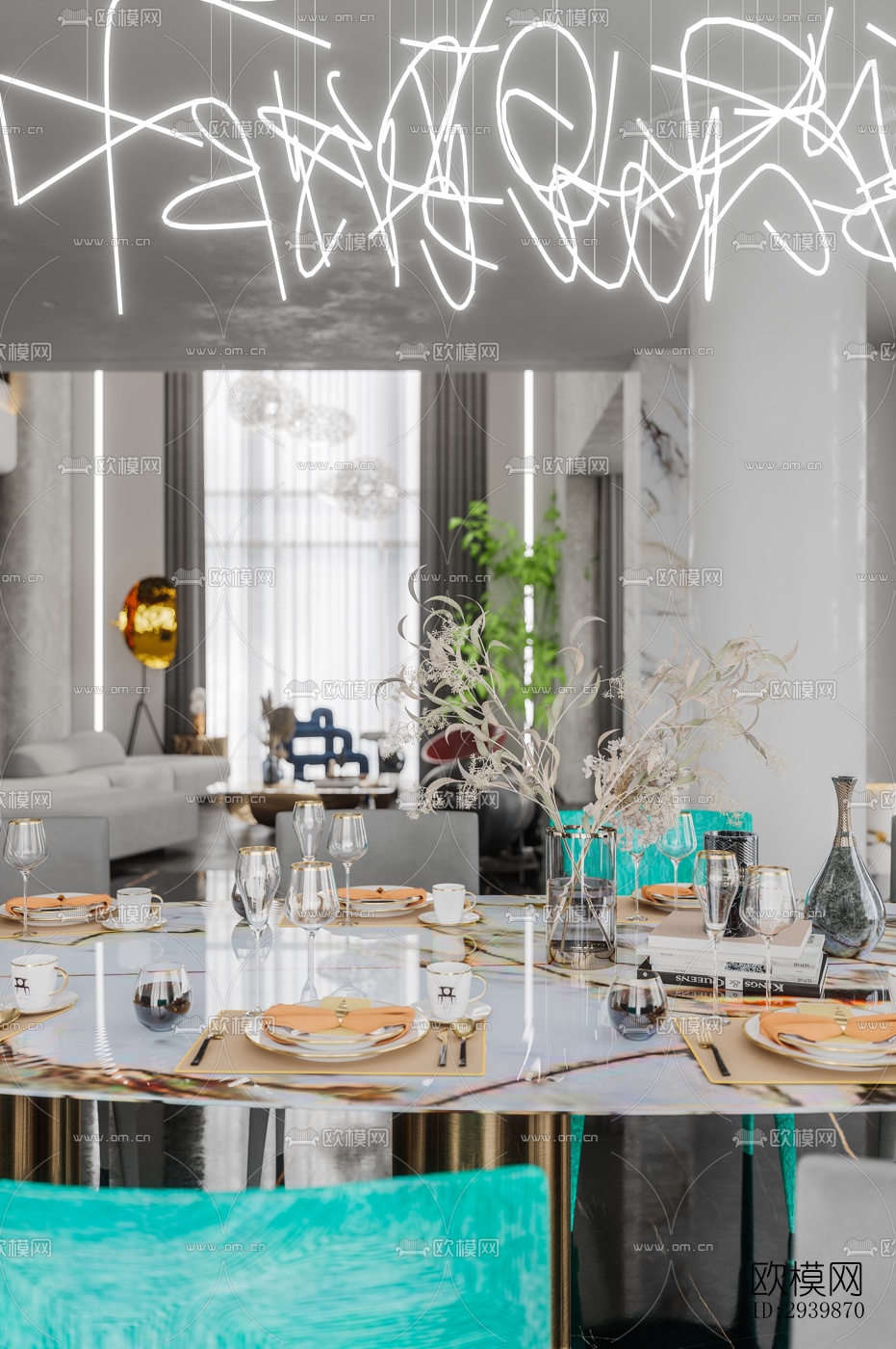 现代别墅效果图下载（渲染图15）