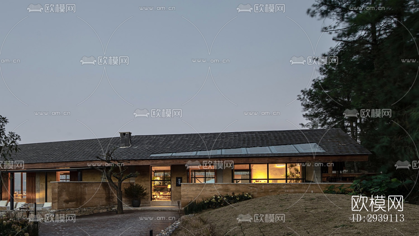 北欧酒店民宿效果图下载（渲染图18）