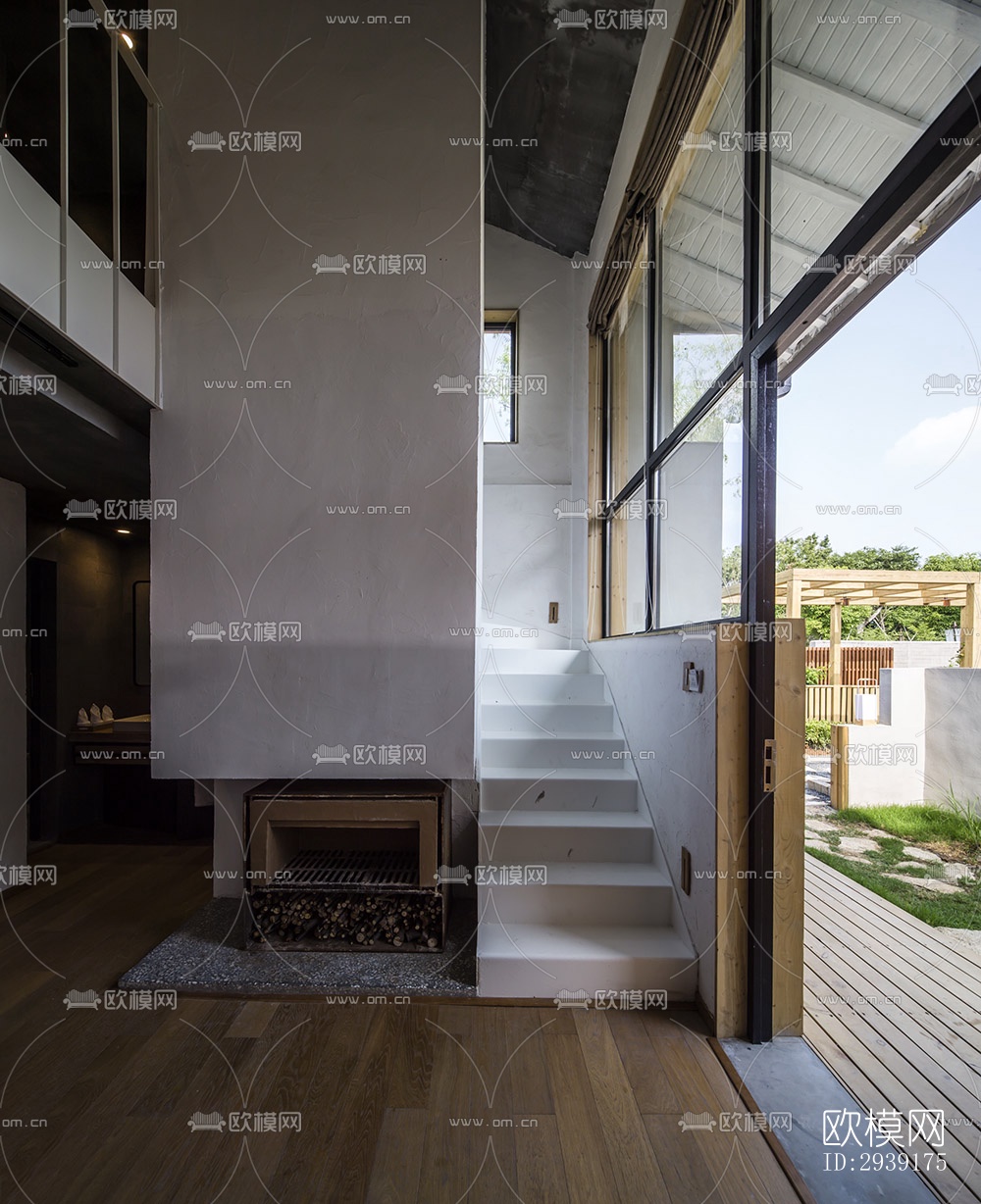 北欧酒店民宿效果图下载（渲染图10）