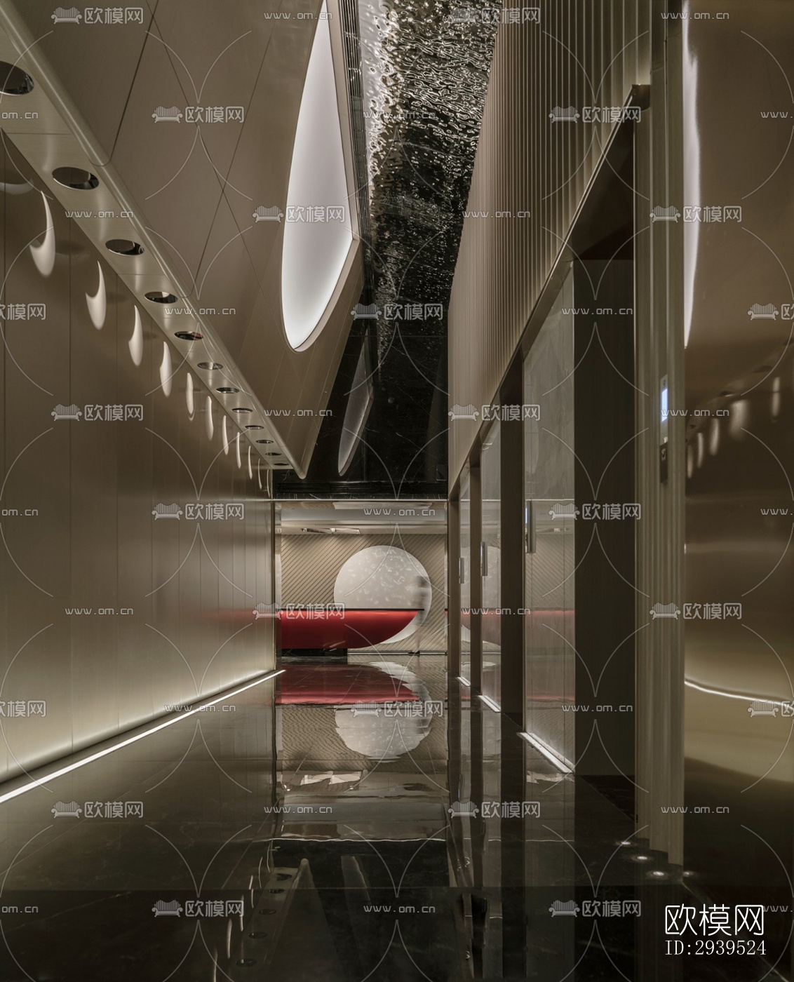 现代酒店民宿效果图下载（渲染图13）