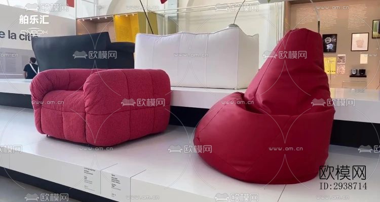 现代展览展厅效果图下载（渲染图8）