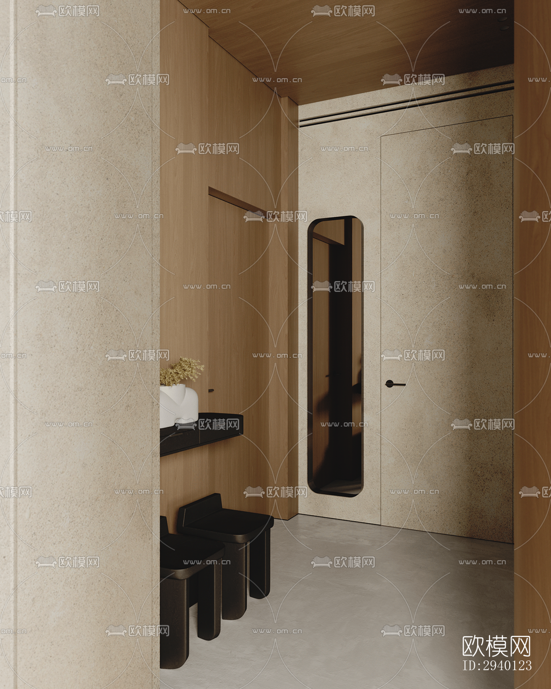 北欧平层效果图下载（渲染图17）