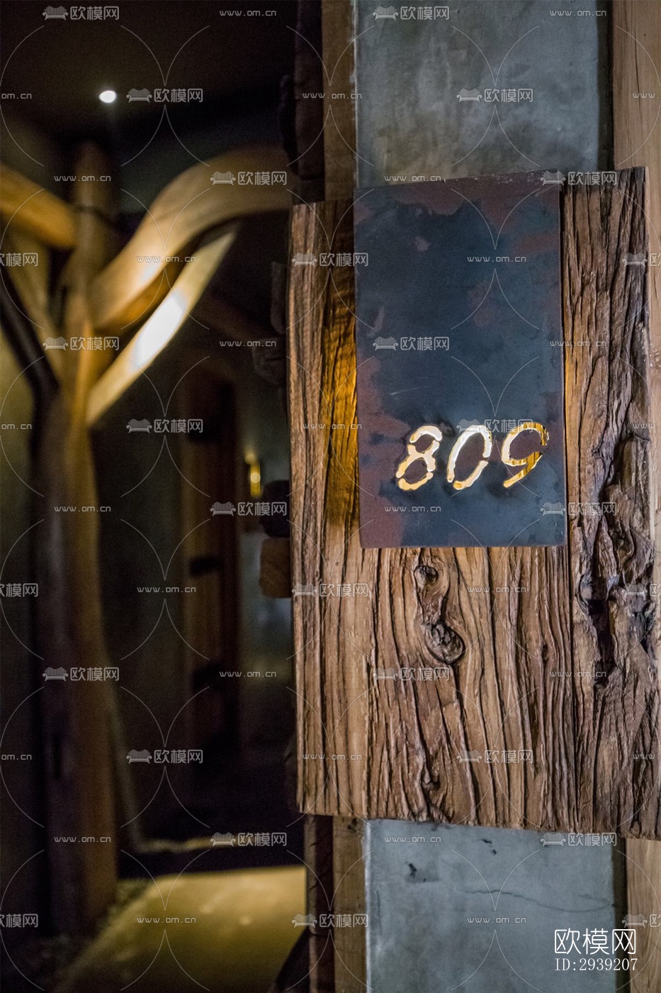 后现代酒店民宿效果图下载（渲染图8）