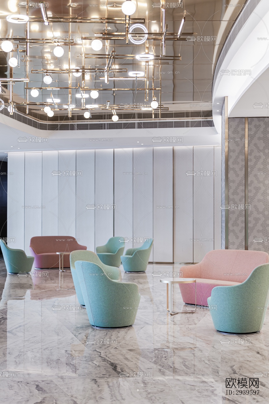 现代酒店民宿效果图下载（渲染图2）