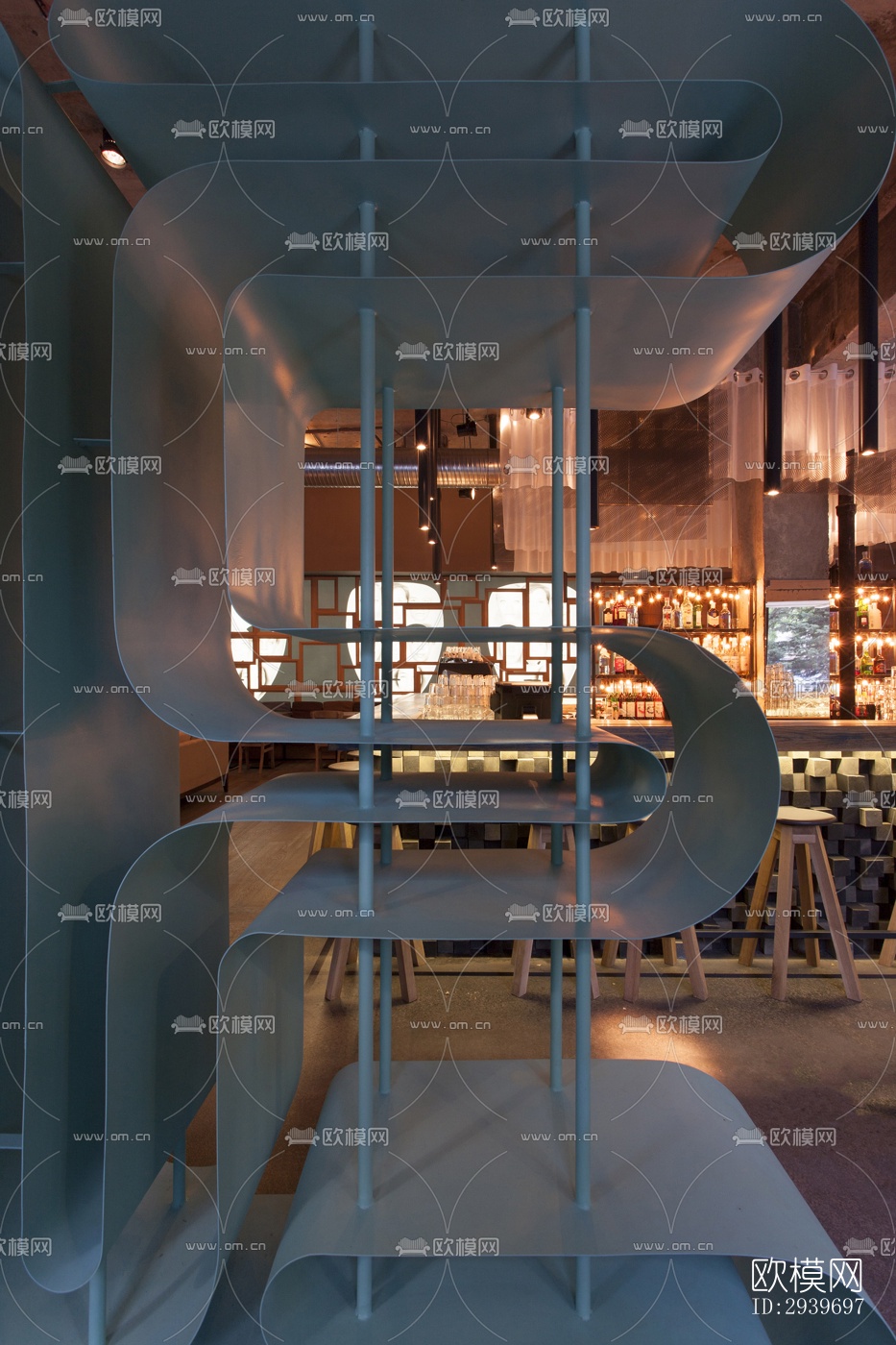 北欧酒吧效果图下载（渲染图14）
