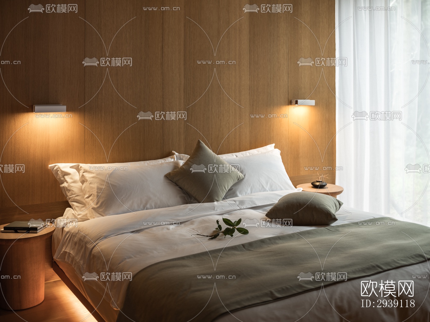 北欧酒店民宿效果图下载（渲染图11）