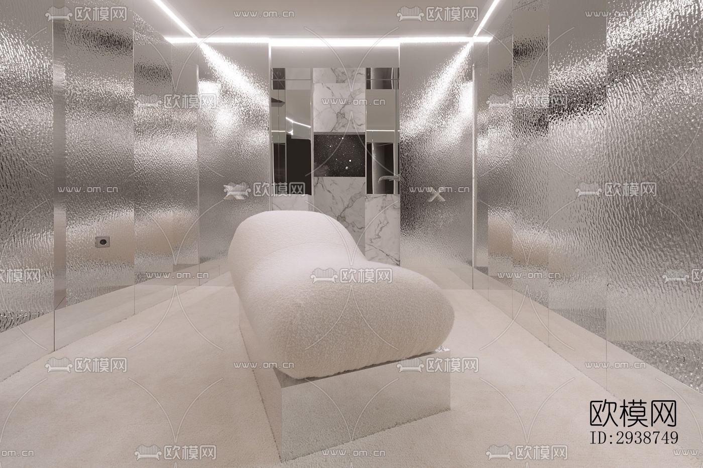 现代展览展厅效果图下载（渲染图18）