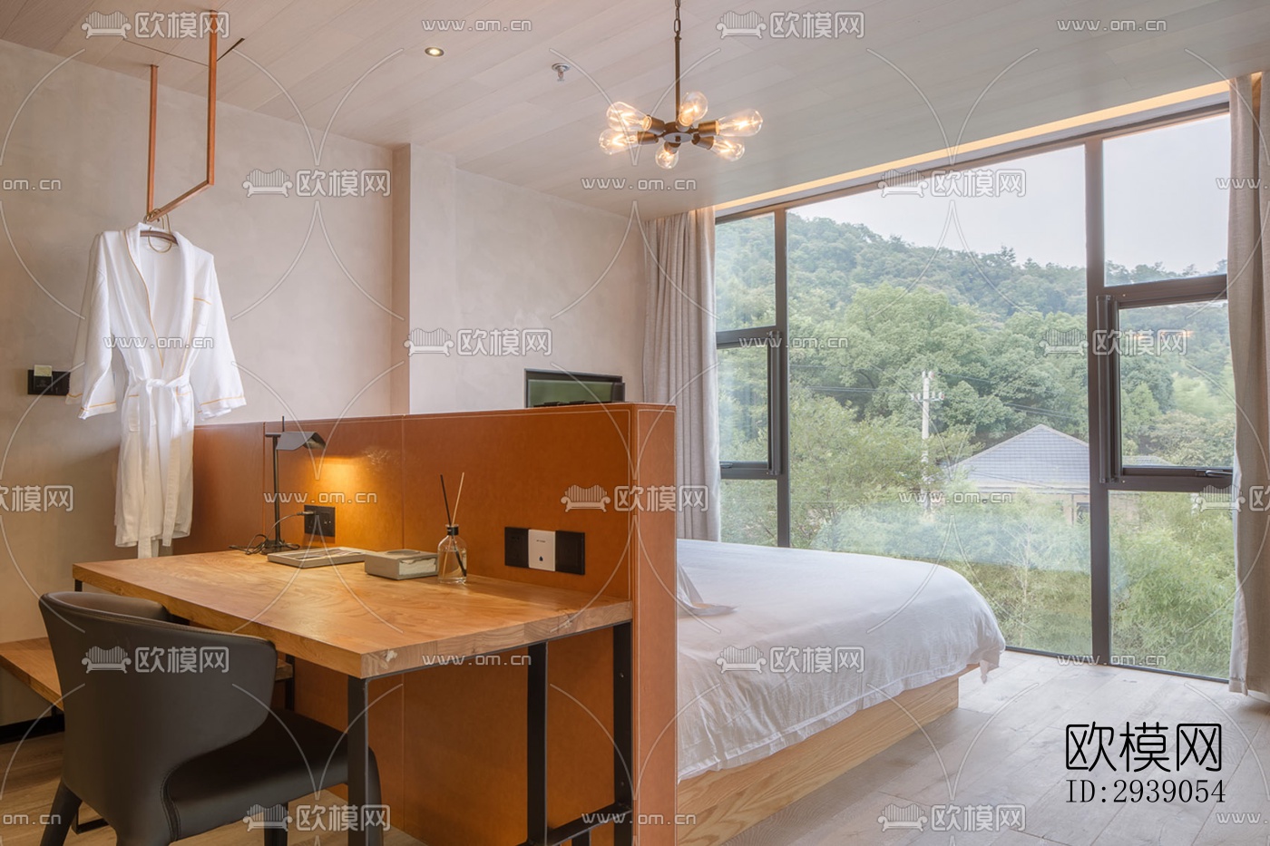 侘寂酒店民宿效果图下载（渲染图11）