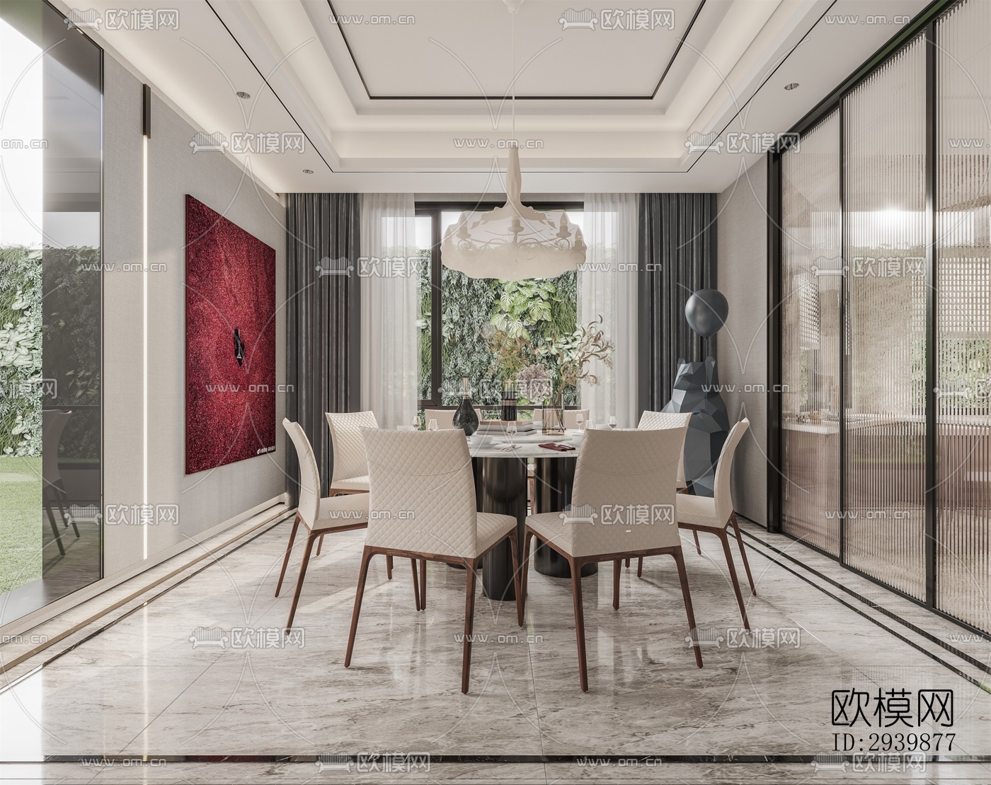 现代别墅效果图下载（渲染图19）