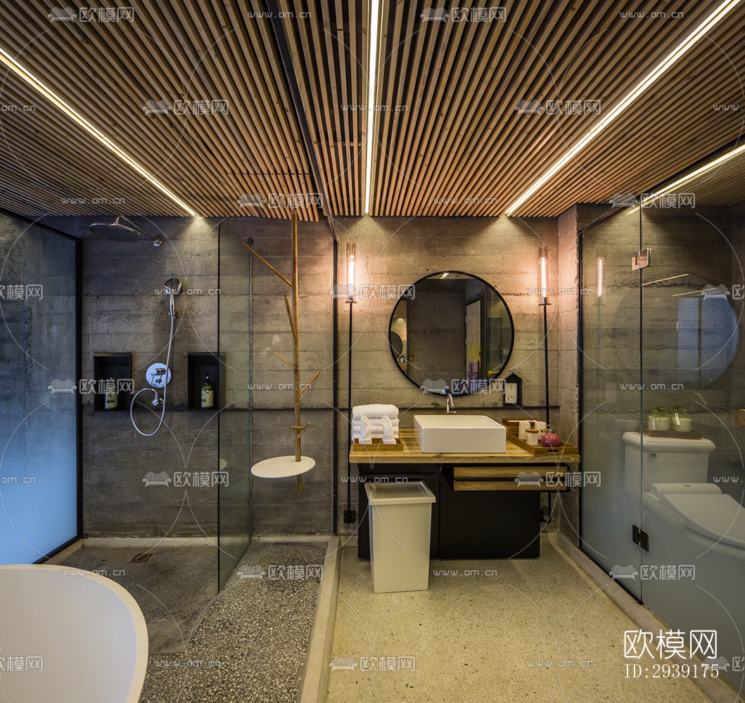 北欧酒店民宿效果图下载（渲染图16）