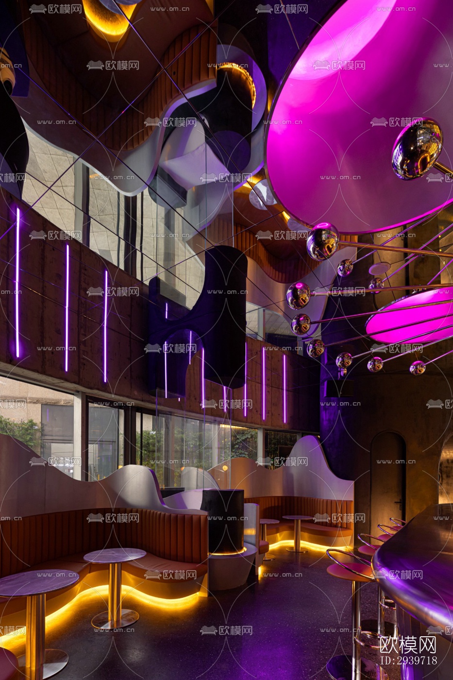 工业风酒吧效果图下载（渲染图11）