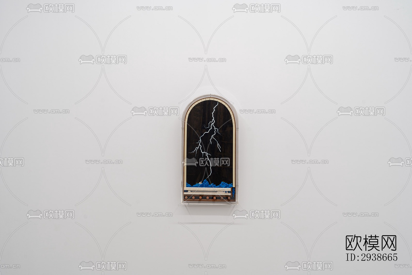 现代展览展厅效果图下载（渲染图13）