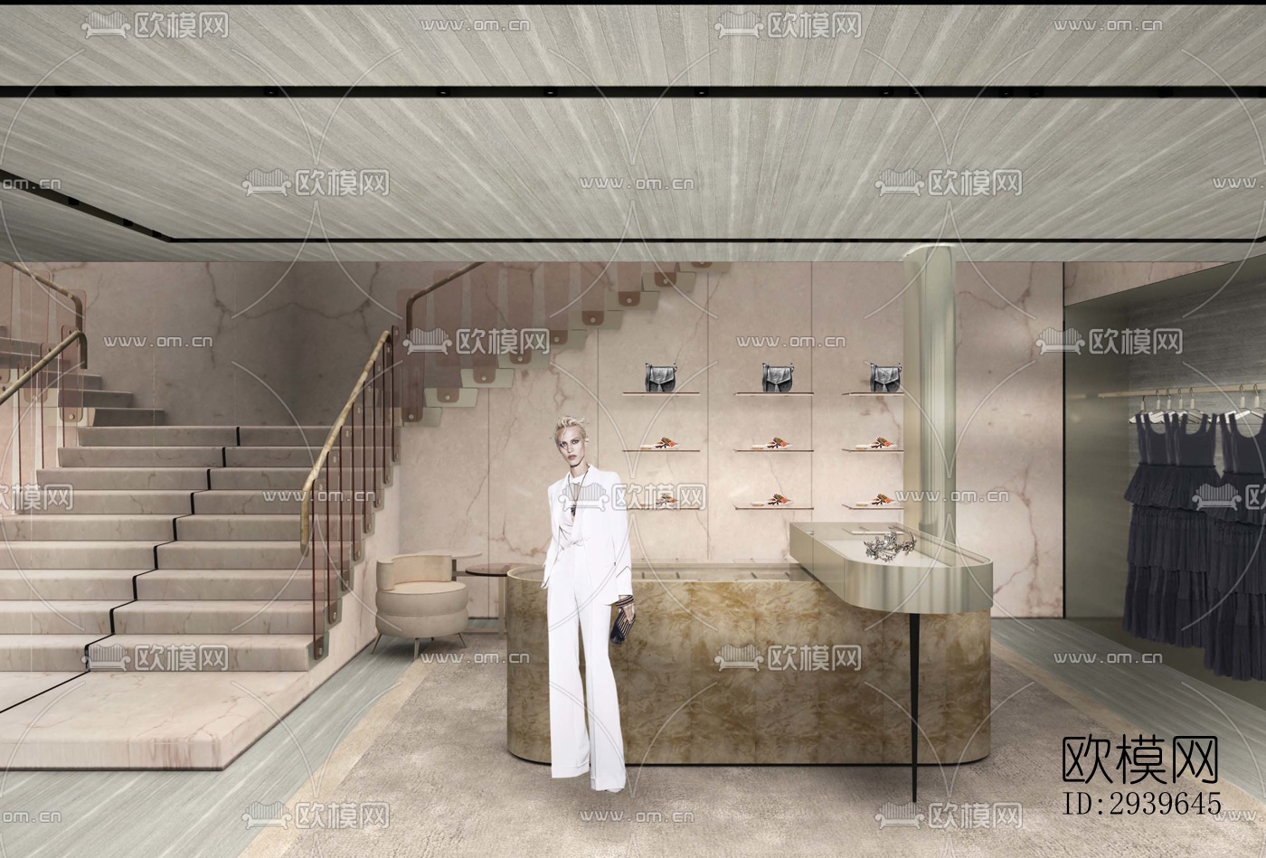 现代零售店铺效果图下载（渲染图10）