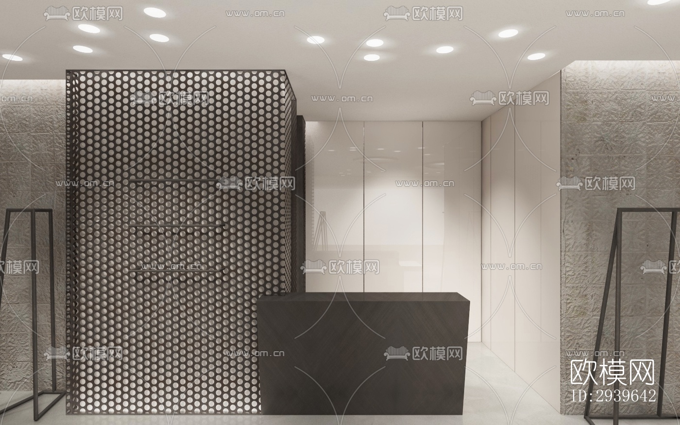 现代零售店铺效果图下载（渲染图1）