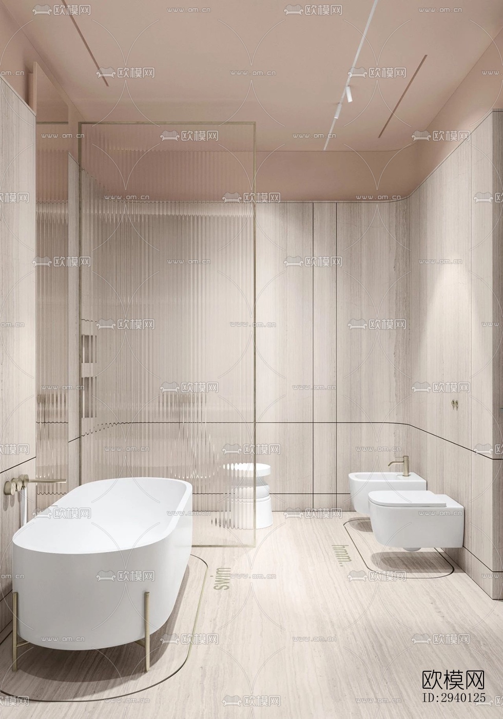 北欧平层效果图下载（渲染图7）