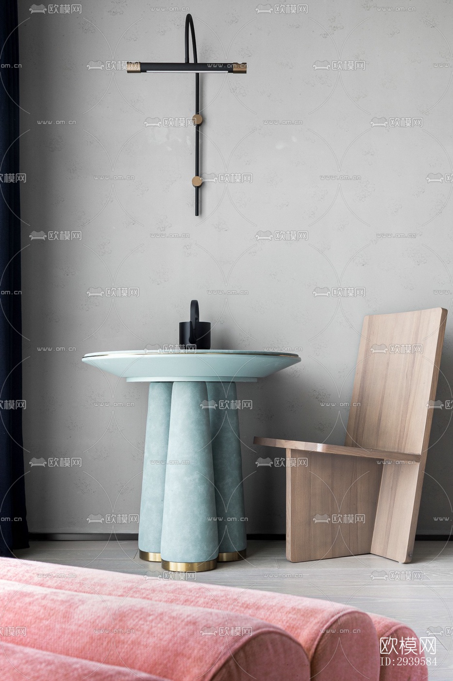 现代酒店民宿效果图下载（渲染图9）