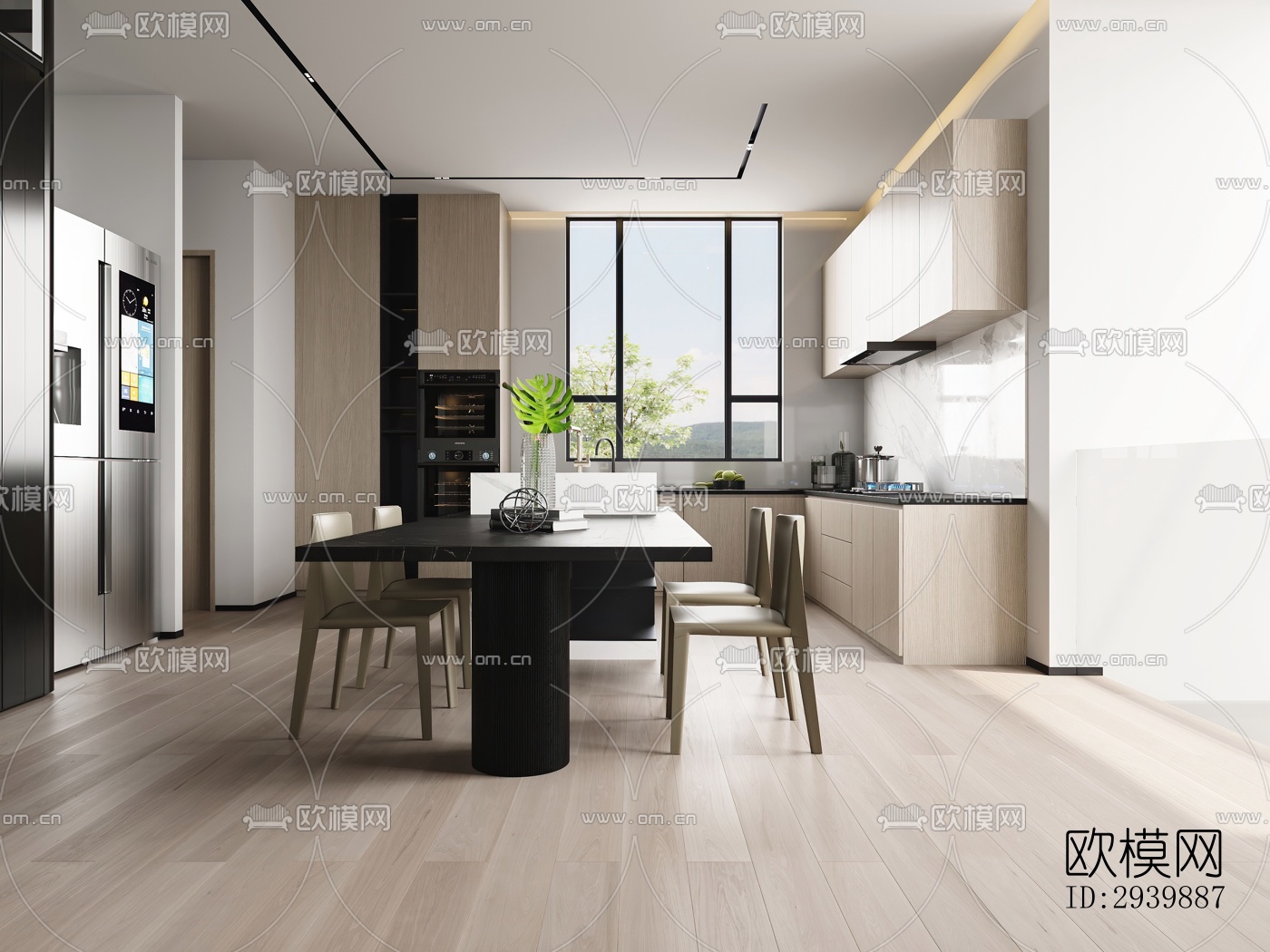 现代别墅效果图下载（渲染图12）