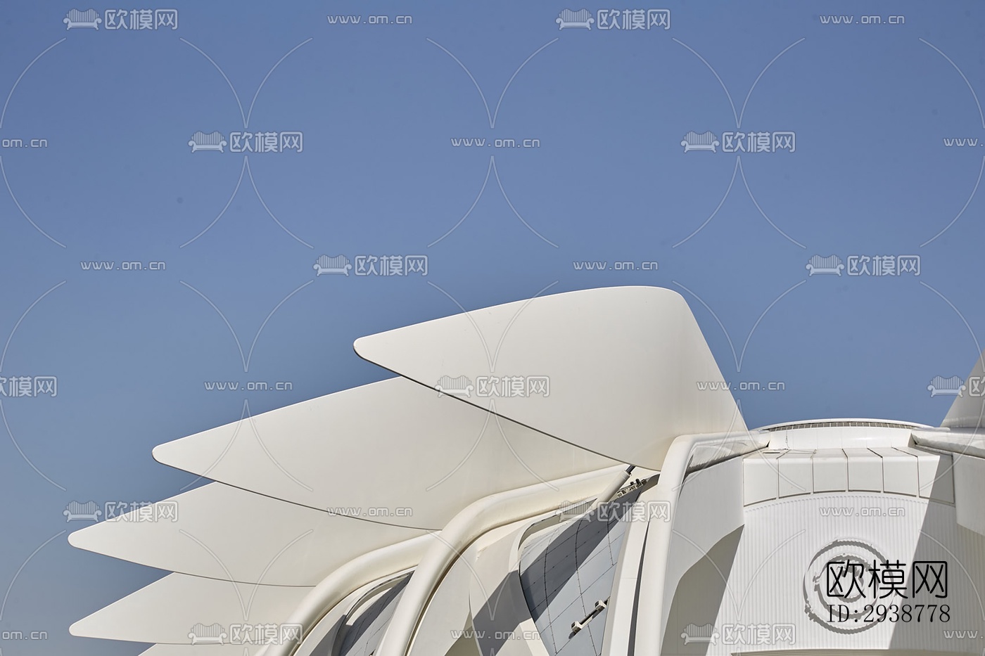 现代展览展厅效果图下载（渲染图12）