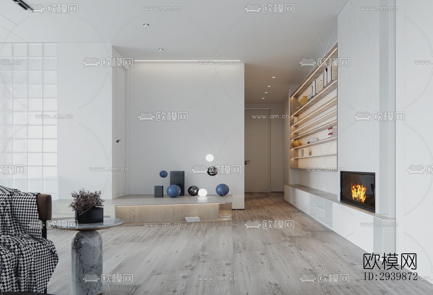 现代别墅效果图下载（渲染图3）