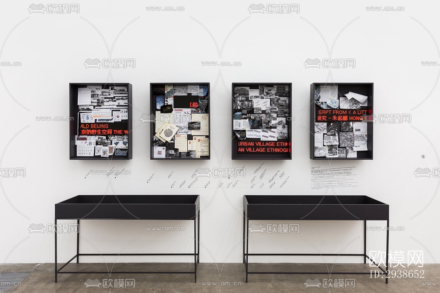 现代展览展厅效果图下载（渲染图6）