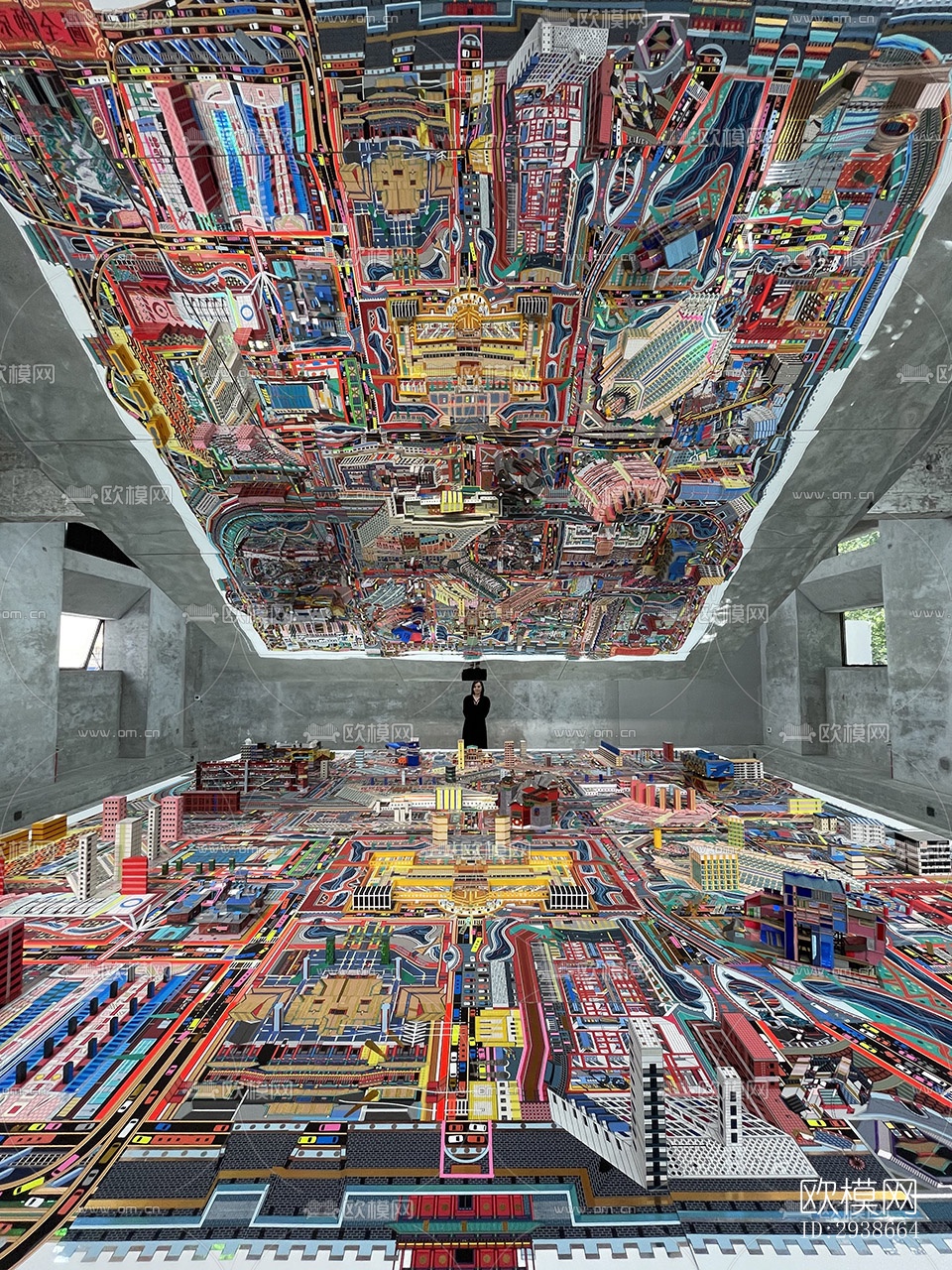 现代展览展厅效果图下载（渲染图14）