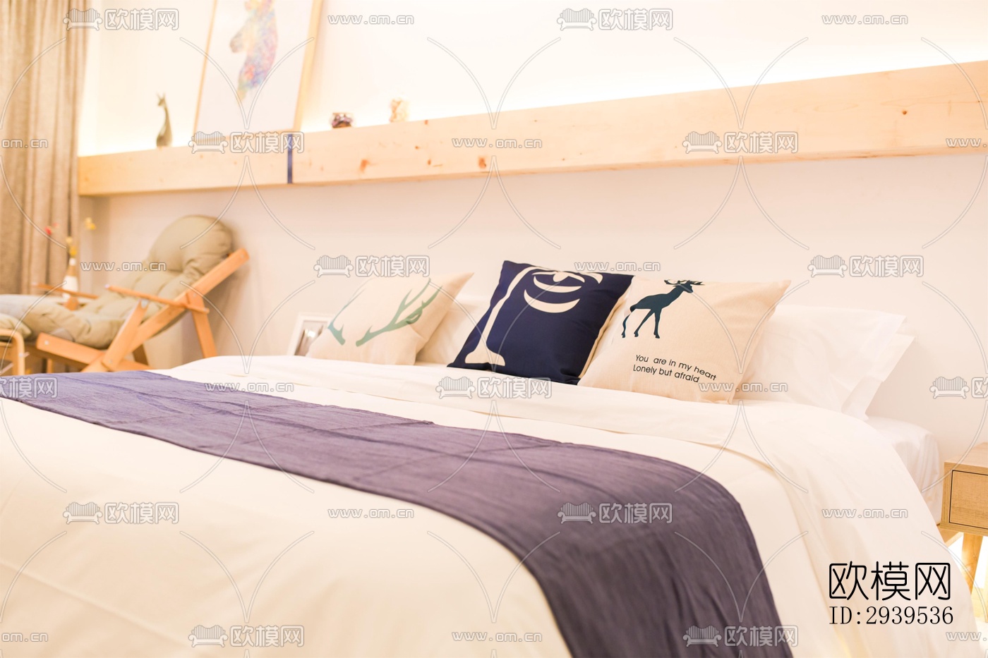 现代酒店民宿效果图下载（渲染图17）