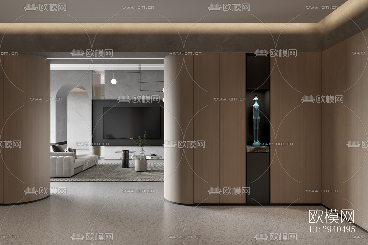 高级灰平层效果图下载（渲染图14）