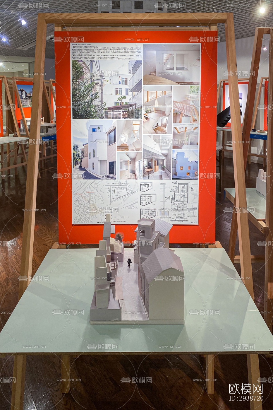 现代展览展厅效果图下载（渲染图10）