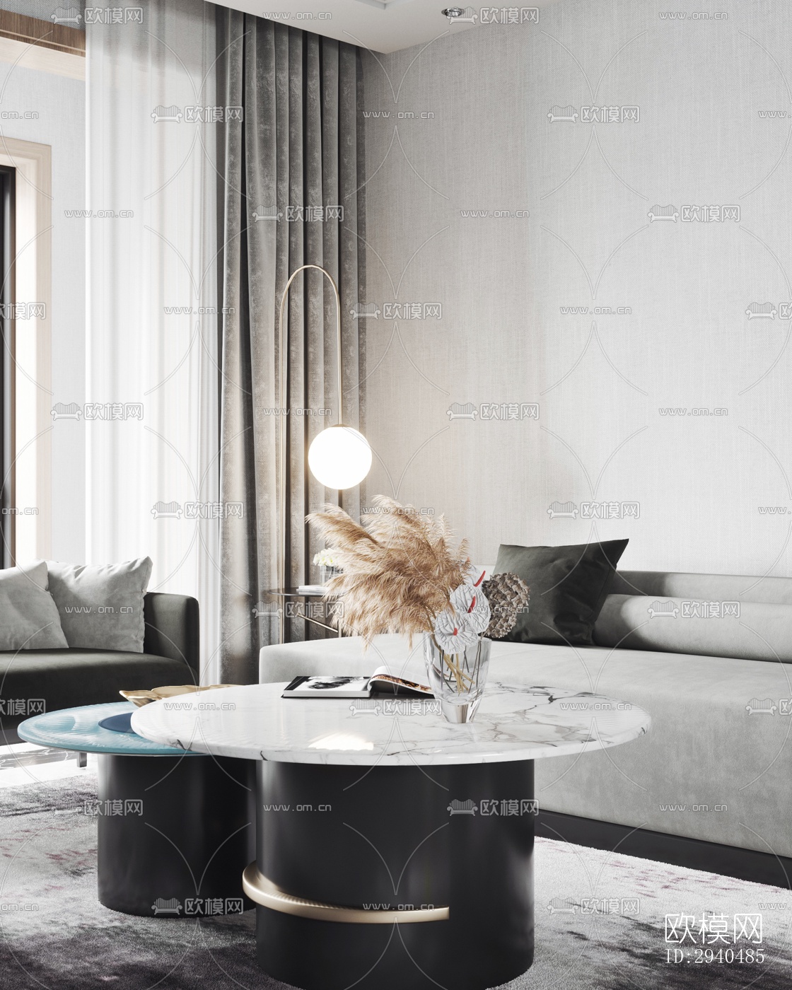 高级灰平层效果图下载（渲染图7）