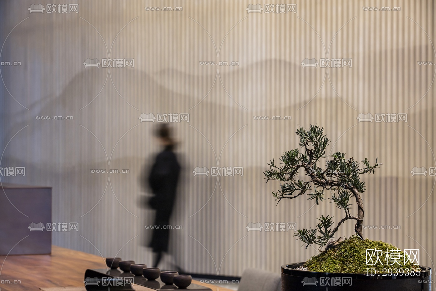 新中式酒店民宿效果图下载（渲染图7）