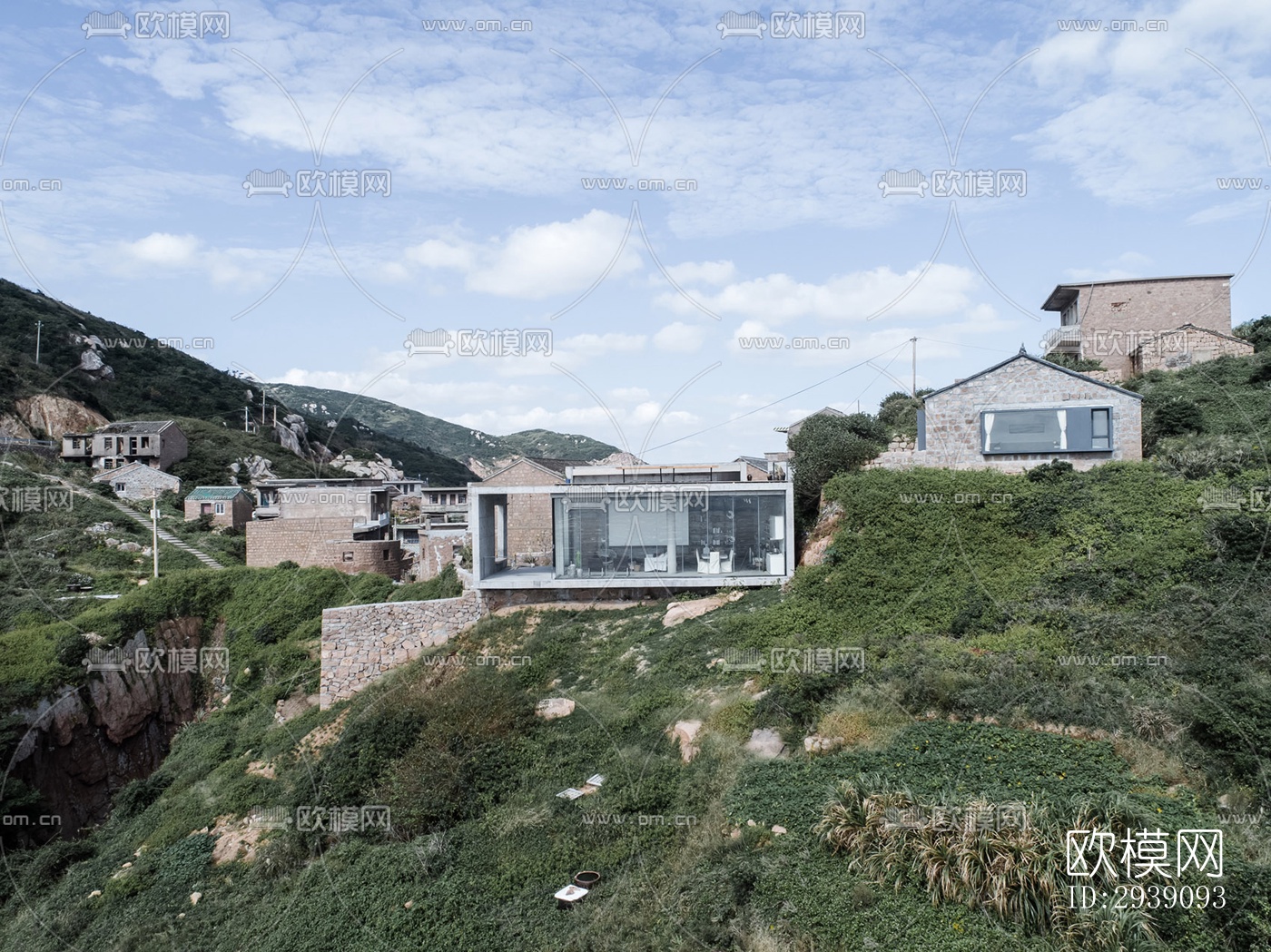 北欧酒店民宿效果图下载（渲染图11）