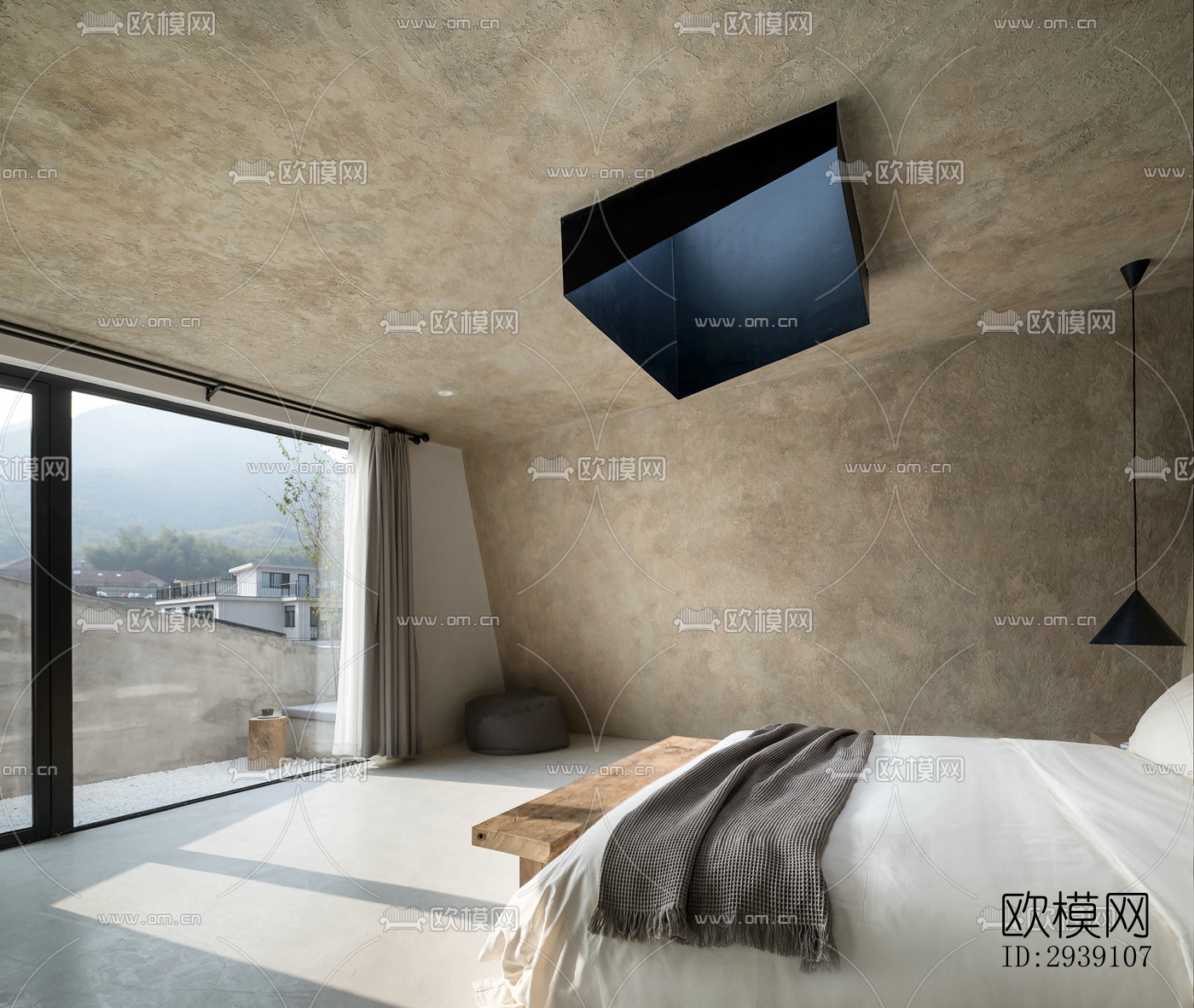 北欧酒店民宿效果图下载（渲染图2）