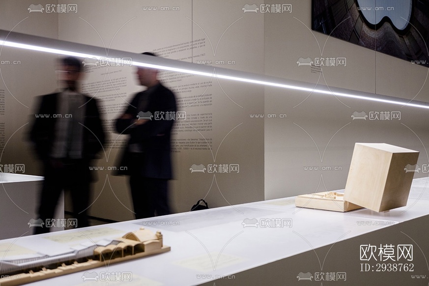 現(xiàn)代展覽展廳效果圖下載(渲染圖9)