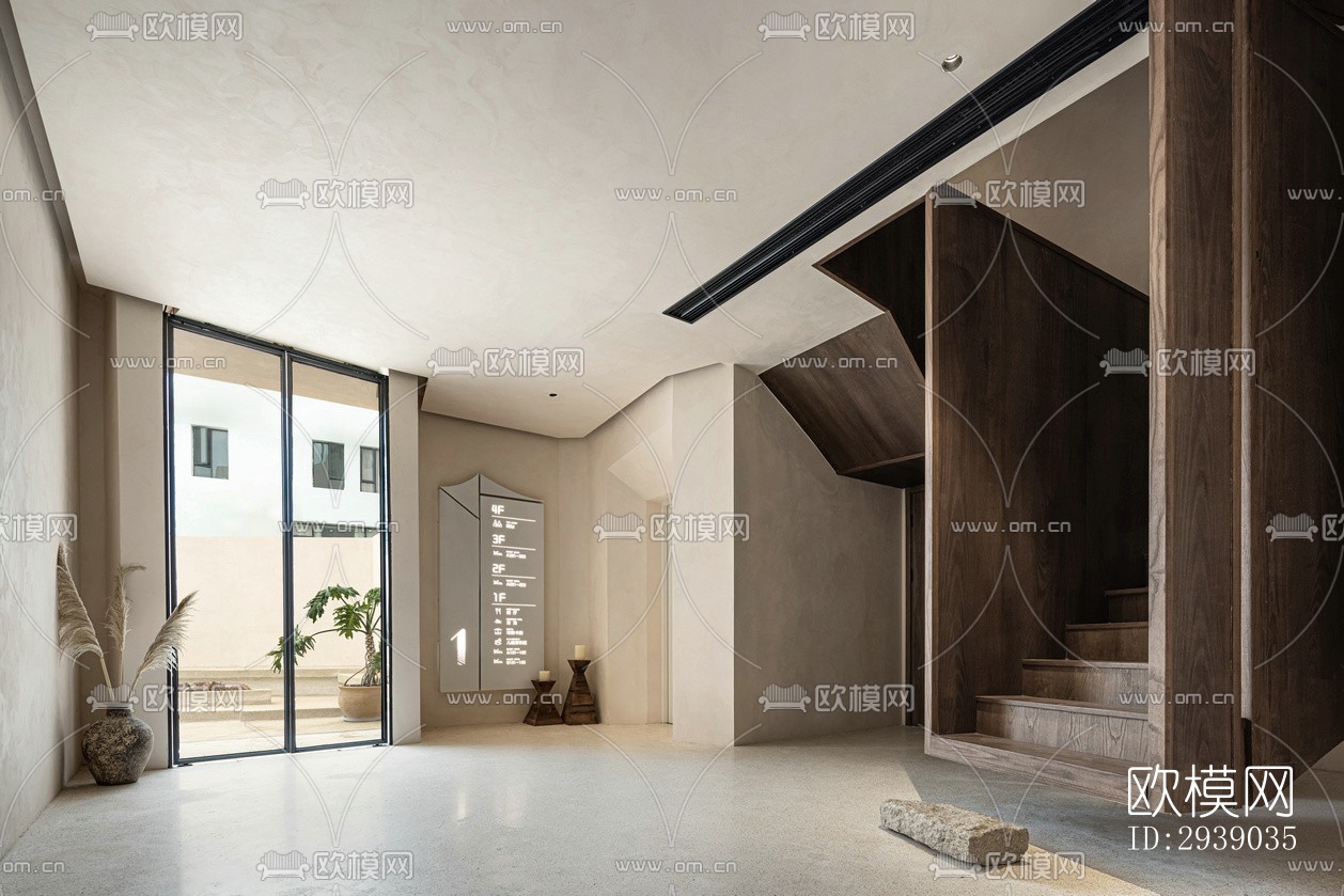 侘寂酒店民宿效果图下载（渲染图19）